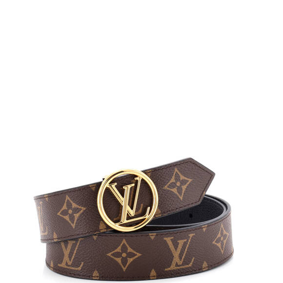 Louis Vuitton Accessories - Louis Vuitton Medium LV Circle Reversible Belt Monogram Canvas and Leather